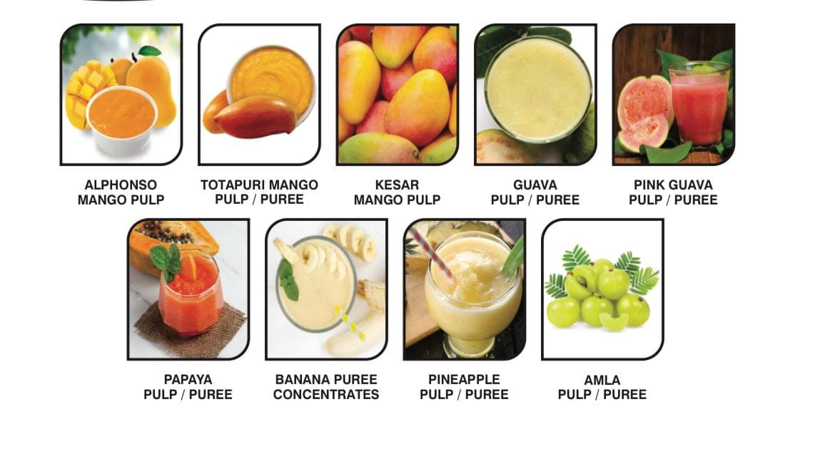 Fruit Pulps & Purees